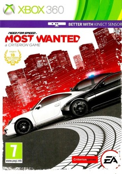 XBOX 360 NFS NEED FOR SPEED MOST WANTED Гоняйте и станьте MOST WANTED