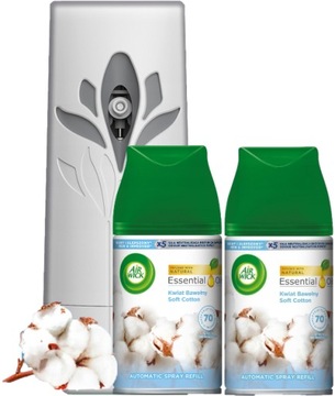 Air Wick Freshmatic Dyfuzor z dwoma wkładami Kwiat Bawełny