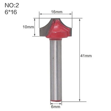 Фреза для закругления формы 22/6 R11 угловая