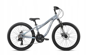 ВЕЛОСИПЕД 24 ROMET RAMBLER FIT SHIMANO MOUNTAIN MTB ОСВЕЩЕНИЕ И СВОБОДНАЯ ПОДСТАВКА