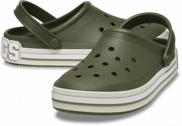 Męskie Buty Chodaki Klapki Crocs Off Court Logo 209651 Clog 43-44