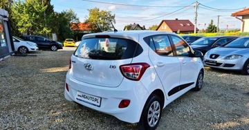 Hyundai i10 II Hatchback Facelifting 1.0 Kappa 66KM 2017 Hyundai i10 BENZYNA klimatyzacja 5 drzwi SUPER OKAZJA serwis ASO, zdjęcie 11