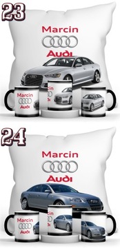 КРУЖКА AUDI MAGIC + ПОДУШКА + НАБОР ИМЕНИ