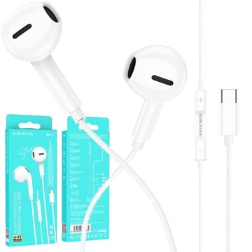 Słuchawki Typ Typu C USB-C do Samsung S20 S21 S22 S23 S24 FE Plus Ultra 5G