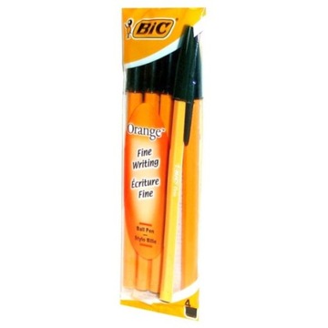 Bic Długopis Orange Orginal Czarny 4szt