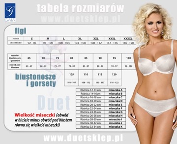 Kostium kąpielowy jednoczęściowy KKJ033 Carla Gaia 75G czarny