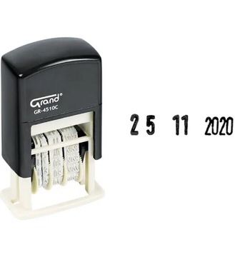 Datownik cyfrowy 4 mm samotuszujący GRAND GR-4510C