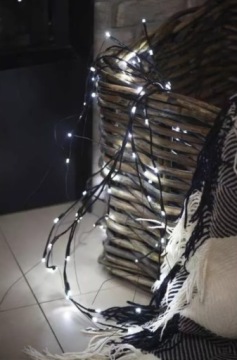 Декоративная рождественская светодиодная веточка с подсветкой