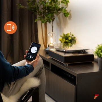 HQ проигрыватель bluetooth колонки Fenton Светлое дерево