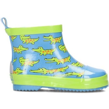 KALOSZE DZIECIĘCE GUMOWCE PLAYSHOES KROKODYLE KRÓTKIE R.27