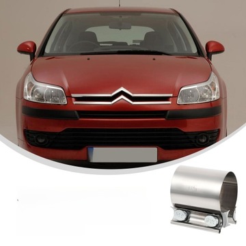 2 шт. УЗКАЯ ЛЕНТА ВЫХЛОПНОЙ ЛЕНТЫ УПЛОТНИТЕЛЬНЫЕ ЗАЖИМЫ ГЛУШИТЕЛЬ ЗАЖИМЫ ВЫХЛОПНОГО РАЗЪЕМА