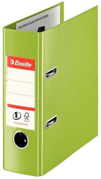 Segregator A5 Esselte Z Dźwignią 75mm Zielony