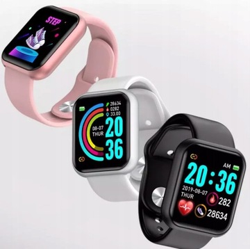 Часы SMARTWATCH SMARTBAND Монитор сердечного ритма Шагомер