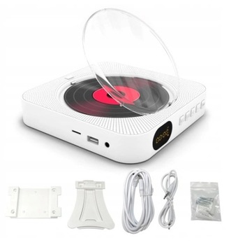 PRZENOŚNY ODTWARZACZ CD WBUDOWANY GŁOŚNIK STEREO