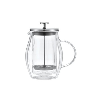 ZAPARZACZ SZKLANY TŁOKOWY DO HERBATY/KAWY KLAUSBERG 600 ml MODEL 2023
