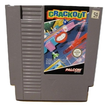 CRACKOUT NES NINTENDO NES GRA