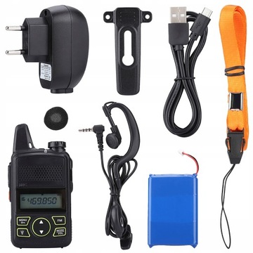 Zestaw Krótkofalówka BAOFENG BF-T1 walkie talkie