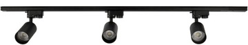 Светодиодный трек 3x GU10 рефлекторный рельс 1 м Трековый светильник