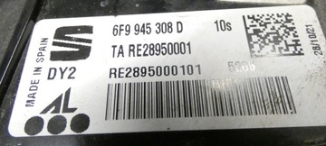 SEAT ARONA 17- SVĚTLO ZADNÍ VÍKO KUFRU PRAVÁ