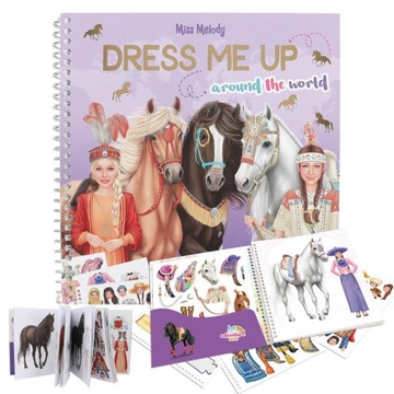 Top Model DRESS ME UP MISS MELODY NAKLEJKI