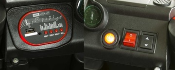 ДЕТСКИЙ АККУМУЛЯТОРНЫЙ АВТОМОБИЛЬ 4X4 EVA КОЖАНЫЙ АВТОМОБИЛЬ ПИЛОТ-JM-14-КРАСНЫЙ