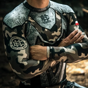 Рашгард для MMA BJJ Extreme Hobby MILITARY S