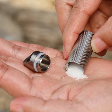 Водонепроницаемый контейнер для хранения, бутылка, уличный инструмент, EDC, титановый сплав