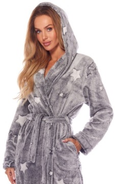 КОРОТКИЙ ХАЛАТ ЖЕНСКИЙ ЗВЕЗДЫ ХАЛАТ M
