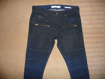 Spodnie dżinsy GUESS W32/L32=43,5/107cm jeansy