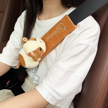 ЧЕХОЛ ЗАЩИТА АВТОМОБИЛЬНОГО РЕМНЯ СУМКА РЮКЗАК-МАСКОТ НАКЛАДКА ДЛЯ СОБАКИ