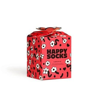Zestaw Kolorowych Skarpet HAPPYSOCKS 3-Pak Flower 41-46 P000681