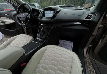 Ford Kuga II SUV Facelifting 2.0 TDCi 180KM 2018 Ford Kuga VIGNALE 4x4 180KM kamera SKORA GWARANCJA sony 2.0, zdjęcie 13