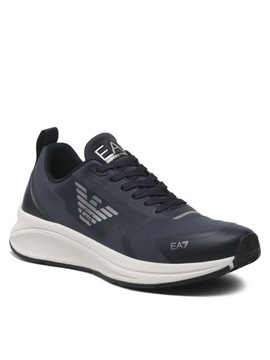 EA7 EMPORIO ARMANI Sneakersy X8X126 XK304 R370 Blu Notte/Silver