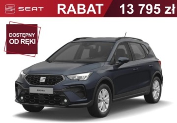 Seat Arona Crossover Facelifting 1.0 TSI 95KM 2026 Seat Arona 1.0 TSI 95 KM 5-biegowa manualna Benzyna 95KM