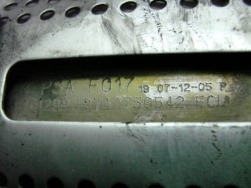 FILTR DPF C4 GRAND PICASSO I 2.0 HDI 2008 PSAF017