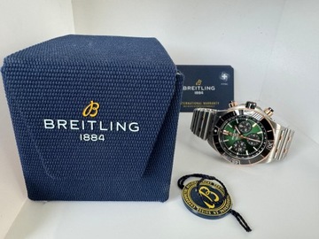 BREITLING SUPER CHRONOMAT B01 44 STAL/ZŁOTO 18K