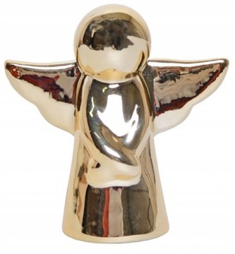 FIGURKA ANIOŁEK ANIOŁ ZŁOTY 8X4X8CM