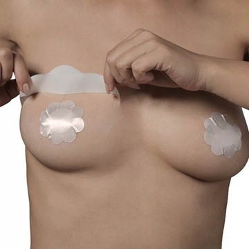 Ленты для груди и тканевые чехлы - Bye Bra Breast Lift & Silk Nipple