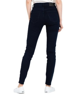 Jeansy Wrangler High Skinny W27HLFP22 BlMoon 29/32