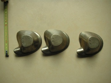 SECESJA - popielniczka na cygara mosiężna duża.