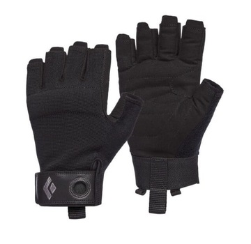 Rękawiczki Black Diamond Crag Half Finger black XL