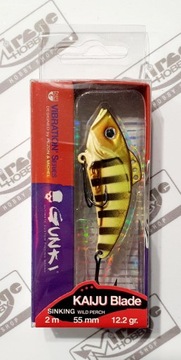 ЛЕЗВИЕ CICADA GUNKI KAIJU 5,5см/12г - ДИКИЙ ОКУНЬ [7