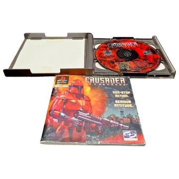 Ретро-игра CRUSADER NO REMORSE для Sony PlayStation (PSX PS1 PS2 PS3)