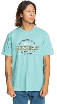 T-shirt Quiksilver Floating Around - BHA0/Marine