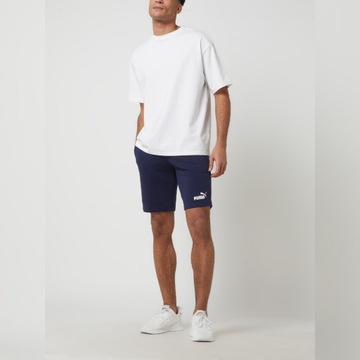 PUMA ESS SHORTS KRÓTKIE SPODENKI BAWEŁNIANE SPORTOWE SZORTY Z LOGO r. M