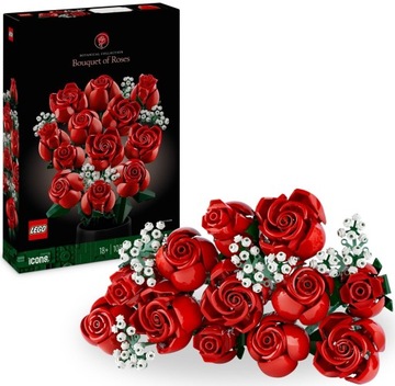 LEGO 10328 ICONS Bukiet róż