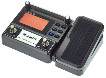 MOOER GE 100 ГИТАРНЫЙ МНОГОЭФФЕКТНЫЙ ПРОЦЕССОР ДЛЯ ПИТАНИЯ ЭЛЕКТРИЧЕСКОЙ ГИТАРЫ