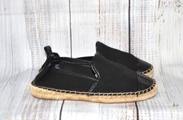 H&M czarne espadryle WSUWANE wygodne KLASYCZNE blog 39