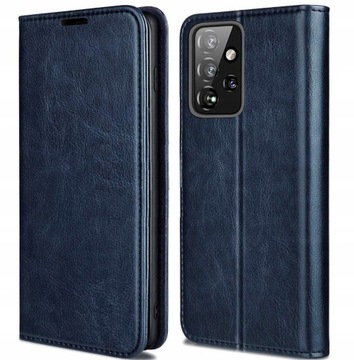 ETUI FLIP SKÓRZANE DO SAMSUNG GALAXY A52 5G +SZKŁO