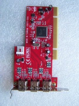 stara karta IEEE 1394 model G101TI-00A PCI